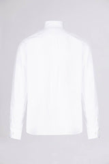 WIR - Wrong is right => FLAP-POCKET COTTON SHIRT White Shirts - BREMBATI