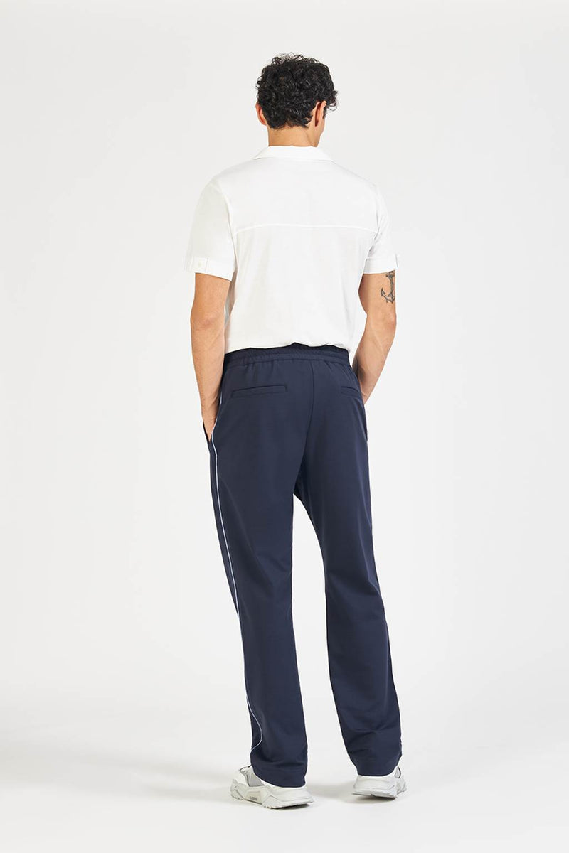 Elevating Ideas => Blue loose-fit joggers Trousers - BREMBATI