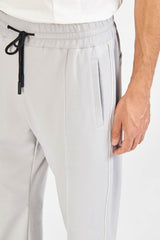 Elevating Ideas => Light gray loose-fit joggers Trousers - BREMBATI