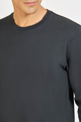 David Devant Black long-sleeve t-shirt for men