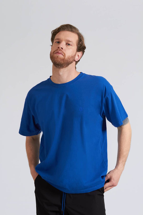 Not Found Crewneck blue t-shirt for men