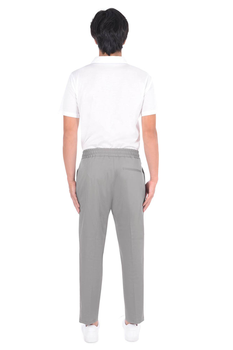 Civico 7 Grey cropped trousers for men