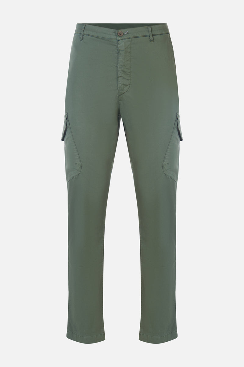 NOT FOUND => RAND - Green cargo pants Trousers - BREMBATI