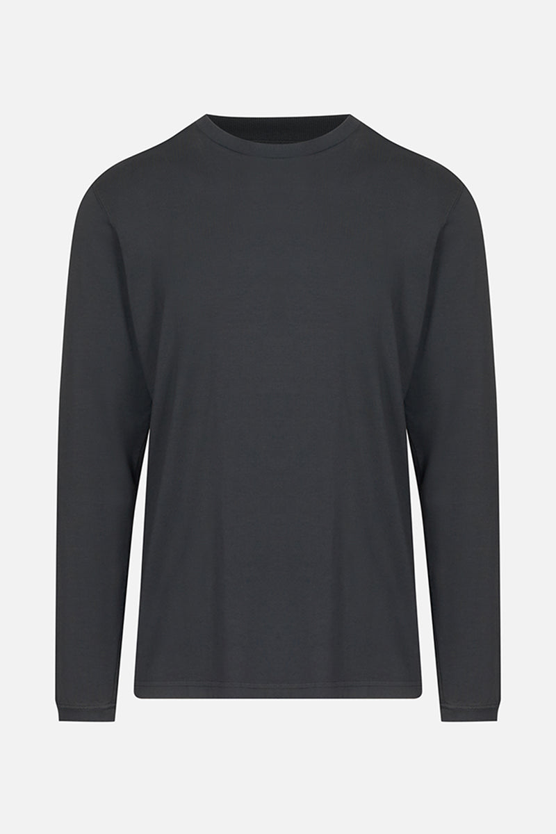 David Devant => Black long-sleeve t-shirt T-Shirts - BREMBATI