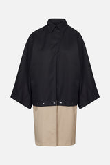 David Devant => Black cape jacket Outerwear - BREMBATI