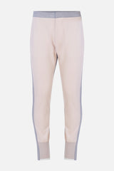 Elevating Ideas => Beige sporty chinos Trousers - BREMBATI
