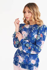 Brembati Floral blouse for women