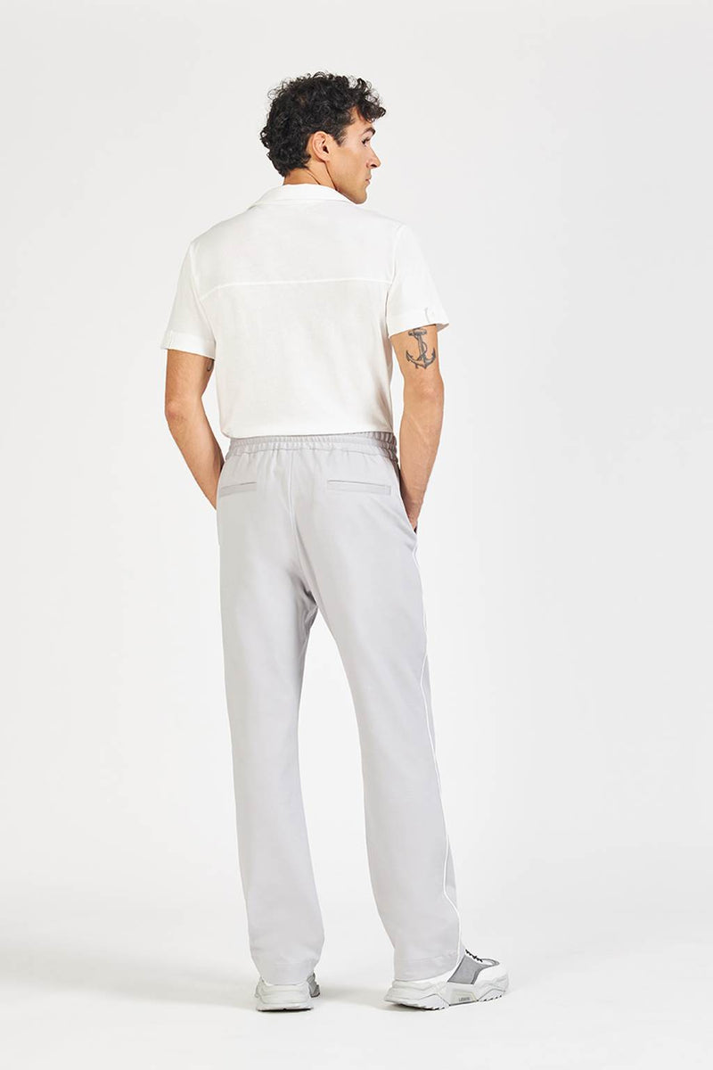 Elevating Ideas => Light gray loose-fit joggers Trousers - BREMBATI