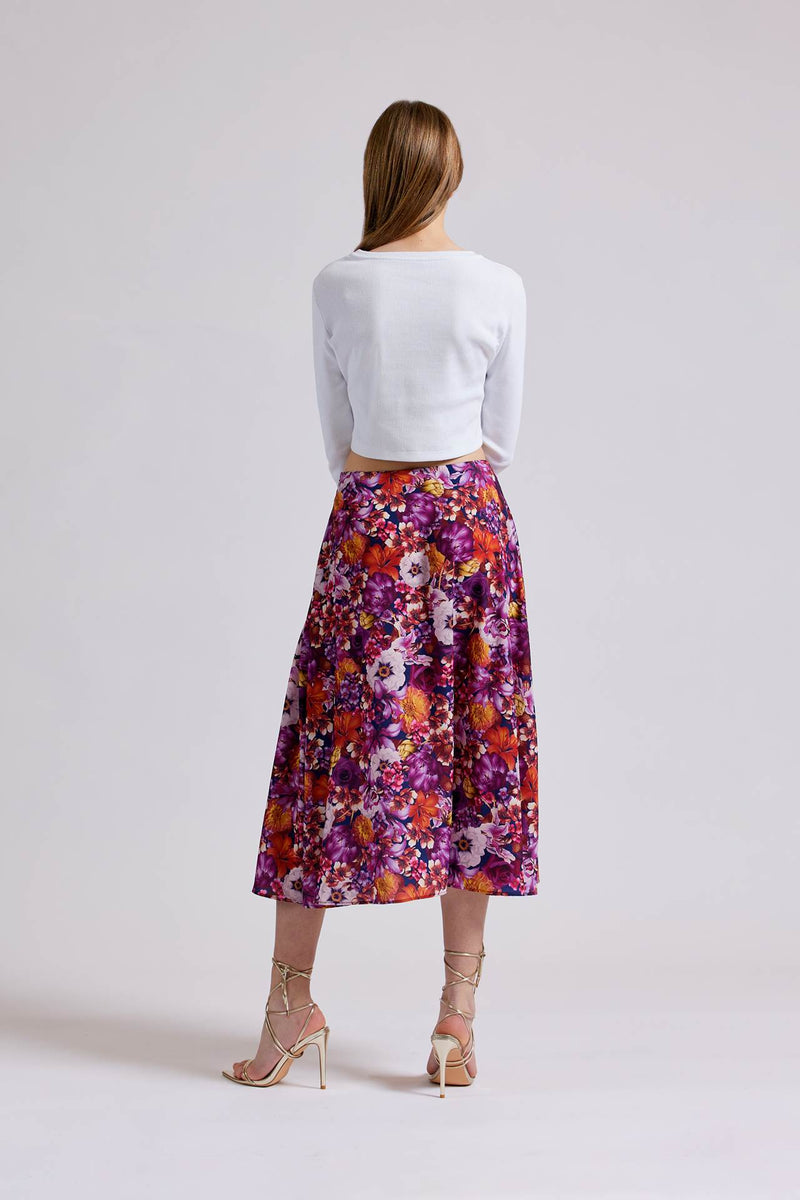 Floral Midi Skirt BREMBATI