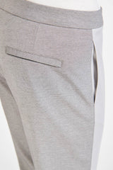 Elevating Ideas => Light gray sporty chinos Trousers - BREMBATI